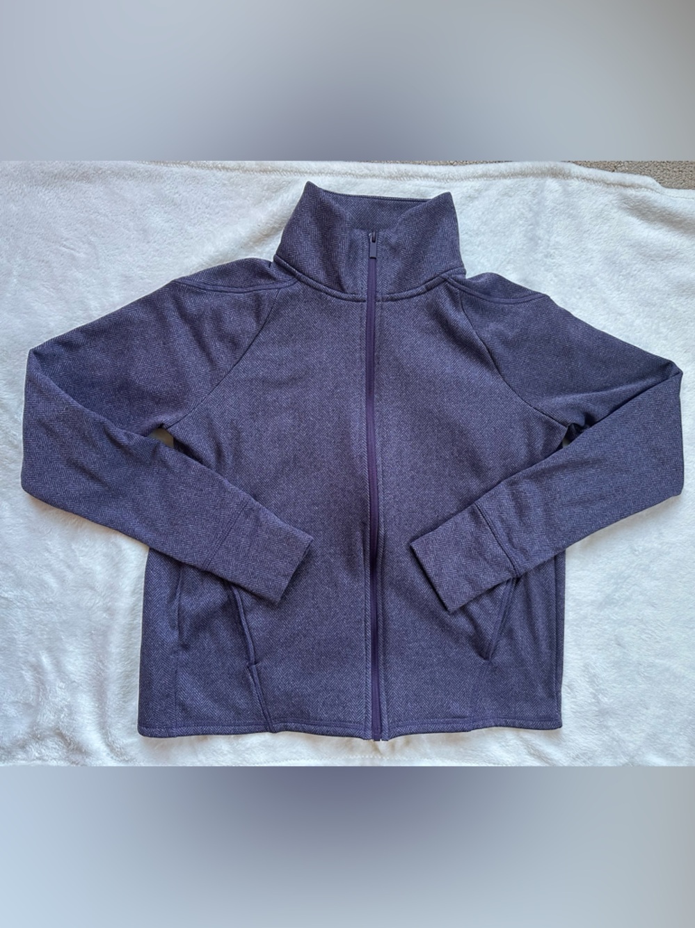 Champion womens Purple Full-Zip Jacket